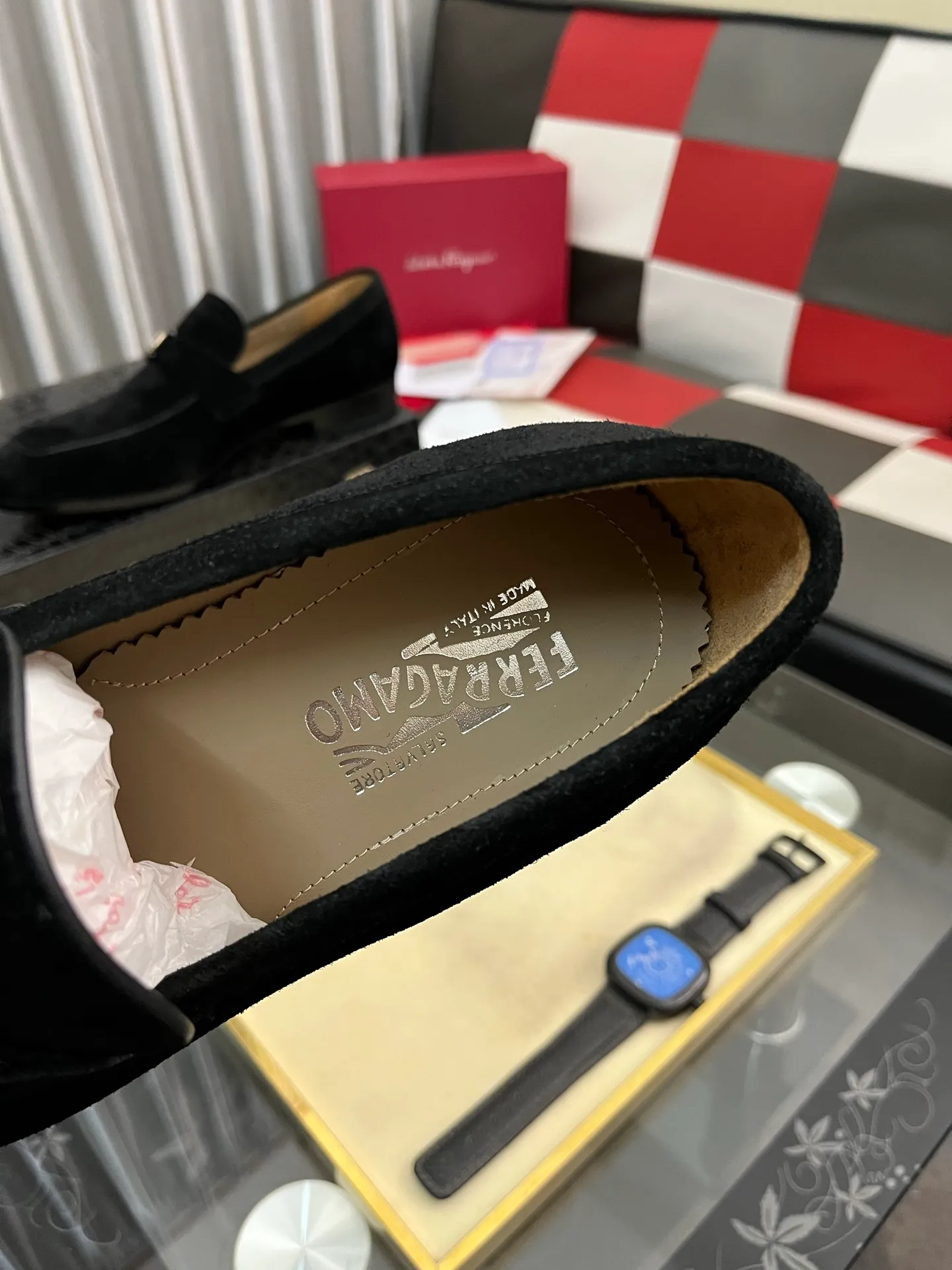 Men's shoes 💰: 600⌚️⌚️【Salvatore Ferragamo】Ferragamo business leather shoes, 1:1 top purchasing quality, imported selected original calfskin for the uppers, imported original water-dyed cowhide for the inner feet, imported original 1:1 customized Italian handmade lightweight foam outsole, code number: 38-44 (45 custom-made)